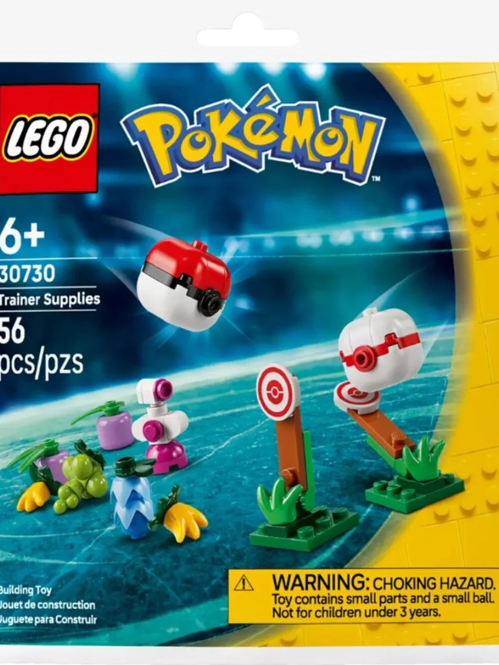 LEGO  30730 Pokémon Trainer Supplies Paper bag New